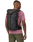 Patagonia Terravia 28L Backpack (Black) model back