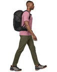 Patagonia Terravia 28L Backpack (Black) side walking