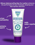 Nikwax Waterproofing Wax for Leather - 100ml (Cream/Neutral) revives