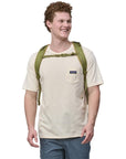 Patagonia Refugio Daypack 30L (Buckhorn Green) model straps