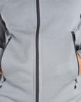 Berghaus Men's Pravitale Mountain 2.0 Hooded Fleece Jacket (Grey) hands in pocket