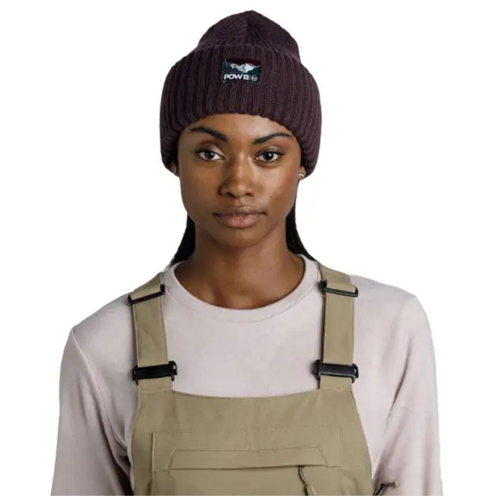 Buff Knitted Beanie (Rutger Pow Shadow Purple Purple) front model