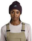 Buff Knitted Beanie (Rutger Pow Shadow Purple Purple) front model
