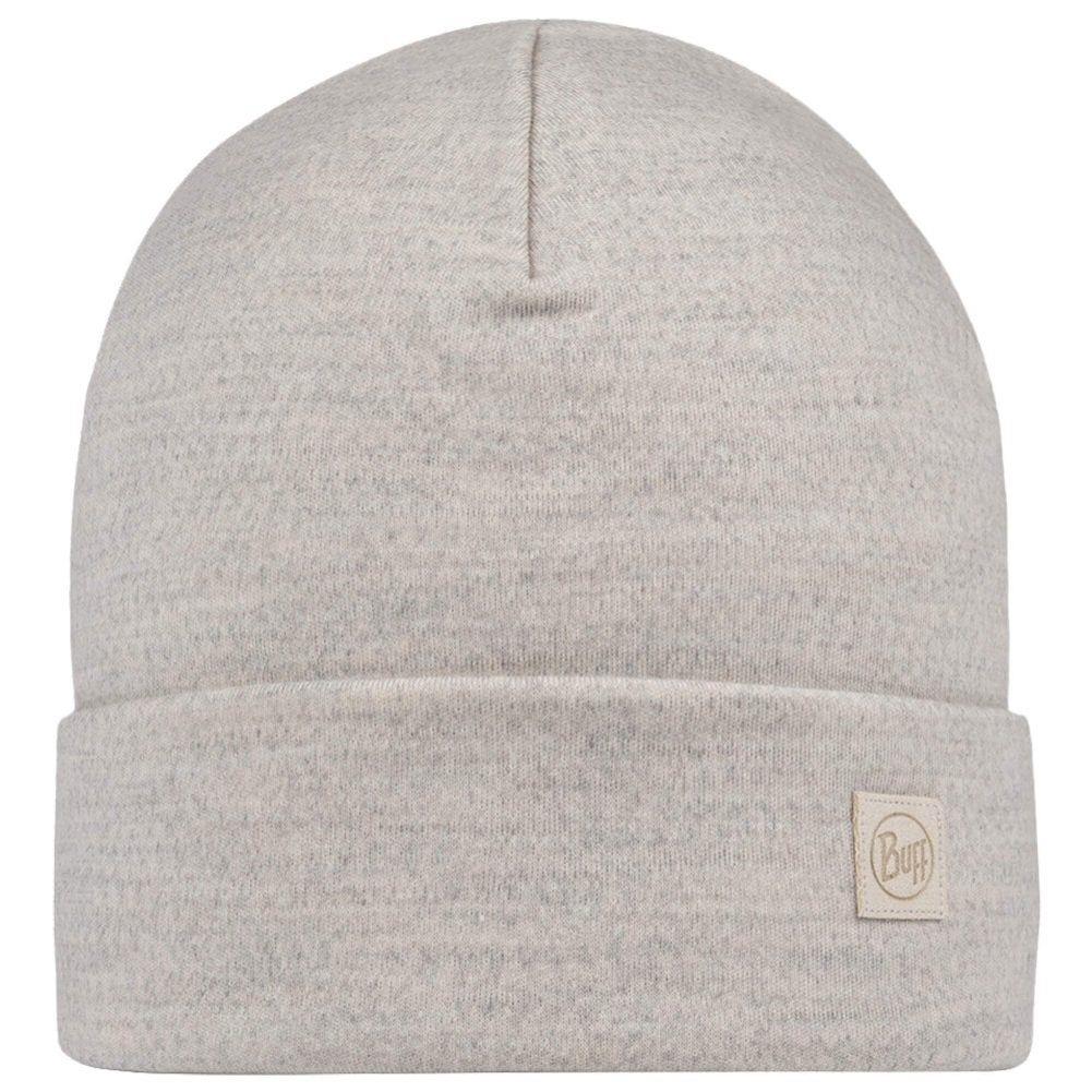 Buff Merino Heavyweight Beanie Solid (Cloud)