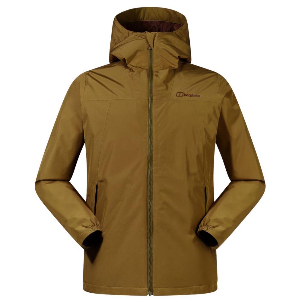 Berghaus Men's Deluge Pro Insulated Waterproof Jacket (Oak