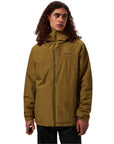 Berghaus Men's Deluge Pro 3.0 Insulated Waterproof Jacket (Green) model front