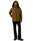 Berghaus Men's Deluge Pro 3.0 Insulated Waterproof Jacket (Green) hand in pocket