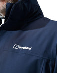Berghaus Men's RG Alpha 2.0 Gemni 3 in 1 Waterproof Jacket (Dark Blue) logo close up