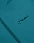Berghaus Women's Bramblfell InterActive Gore-Tex Jacket (Jungle Jewel) close up logo