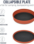 Sea To Summit X-Plate Collapsible Camping Plate (Rust) info