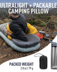 Sea To Summit Aeros Premium Pillow - Regular (Grey) packweight