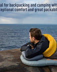 Sea To Summit Aeros Premium Pillow - Regular (Grey) backpacking