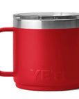 YETI Rambler 14 OZ (414ml) Stackable MS Mug (Rescue Red) back
