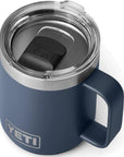 YETI Rambler 14 OZ (414ml) Stackable MS Mug (Navy) top angle