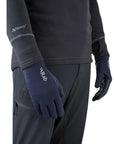Rab Men's Power Stretch Contact Grip Glove (Deep Ink) posing