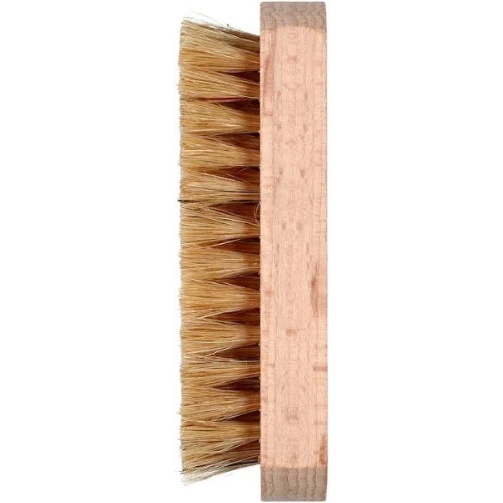 Nikwax Shoe Brush (White Bristles) on the left side