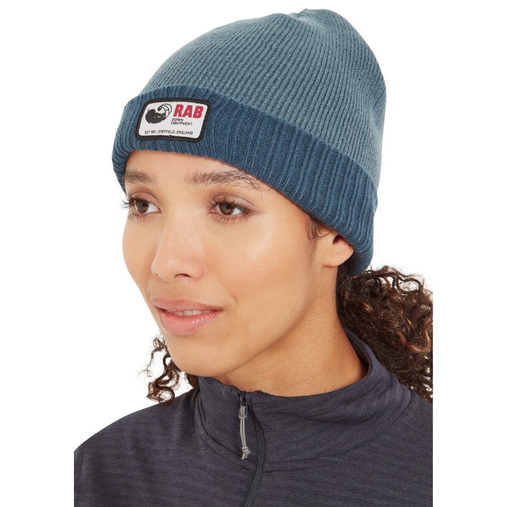 Rab Essential Beanie (Orion Blue/Tempest Blue) model