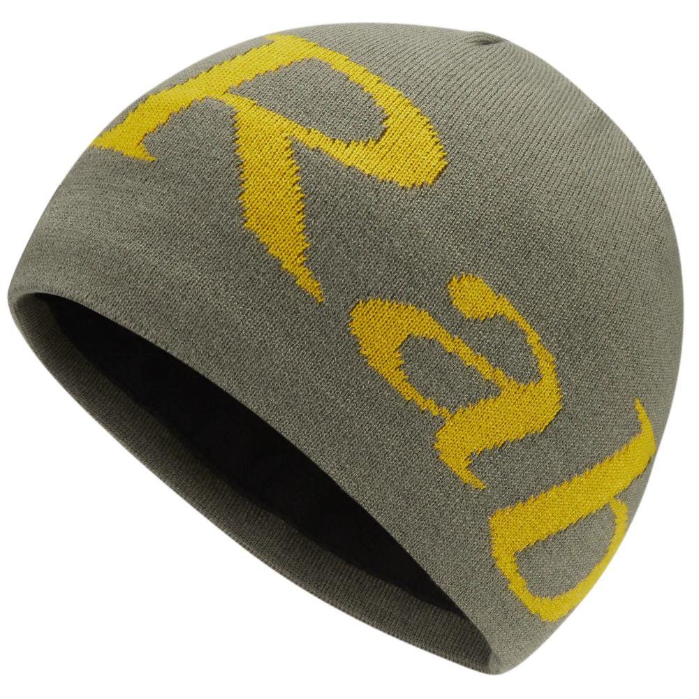 Rab Logo Beanie Hat (Light Khaki/Sahara) – Summits Outdoor