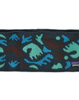 Patagonia Powder Town Headband (Across Oceans: Smolder Blue)