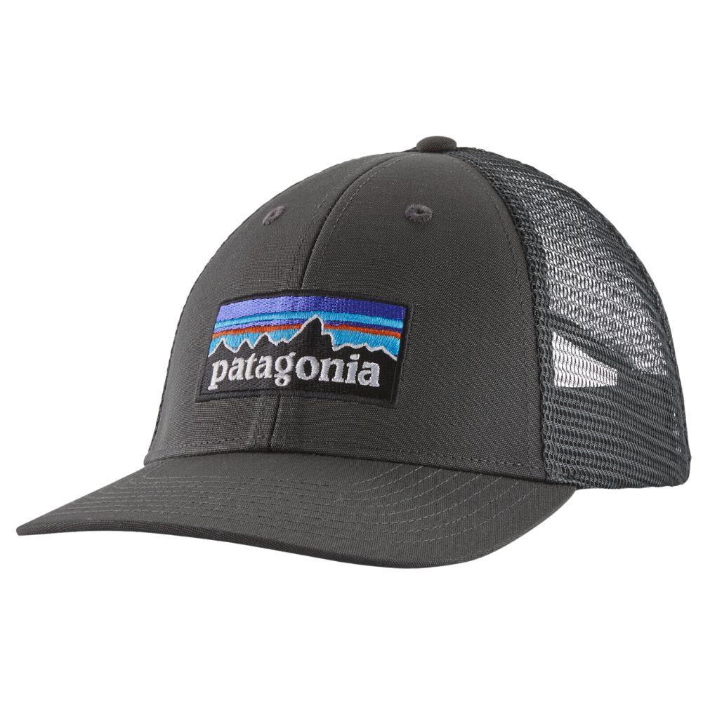 Patagonia P 6 Logo LoPro Trucker Hat Forge Grey Summits Outdoor