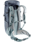 Deuter Trail 24 Hiking Backpack (Black/Shale) left angle