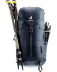 Deuter Trail 24 Hiking Backpack (Black/Shale) walking pole