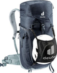 Deuter Trail 24 Hiking Backpack (Black/Shale) helmet