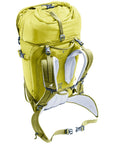 Deuter Freerider Pro 34+ Ski Touring Backpack (Cactus/Sprout) top angle