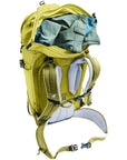 Deuter Freerider Pro 34+ Ski Touring Backpack (Cactus/Sprout) open