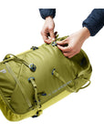 Deuter Freerider Pro 34+ Ski Touring Backpack (Cactus/Sprout) clipping
