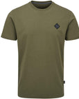 Rab Men's Basecamp Logo Badge Tee (Light Khaki)
