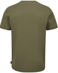 Rab Men's Basecamp Logo Badge Tee (Light Khaki) back