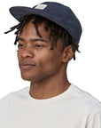 Patagonia Corduroy Cap (73 Skyline/Smolder Blue) model angle