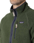 Patagonia Men's Retro Pile Fleece Jacket (Torrey Pine Green) angle