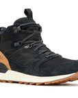 Merrell Men's Alpine 83 Sneaker Recraft Mid Waterproof Shoe (Black) angle