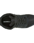 Merrell Men's Alpine 83 Sneaker Recraft Mid Waterproof Shoe (Black) top view