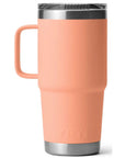 Yeti Rambler 20 OZ Travel Mug (Lowcountry Peach) back
