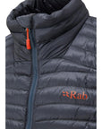Rab Men's Cirrus Flex 2.0 Insulated Jacket (Steel) zipper