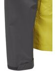 RAB Men's Downpour Eco Waterproof Jacket (Graphene/Zest) sleeve