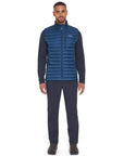 Rab Men's Microlight Down Vest (Tempest Blue) full body