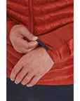 Rab Men's Cirrus Flex Insulated Hooded Jacket (Tuscan Red) sleeve adjust