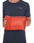 Rab Men's Cirrus Flex Insulated Hooded Jacket (Tuscan Red) packed up