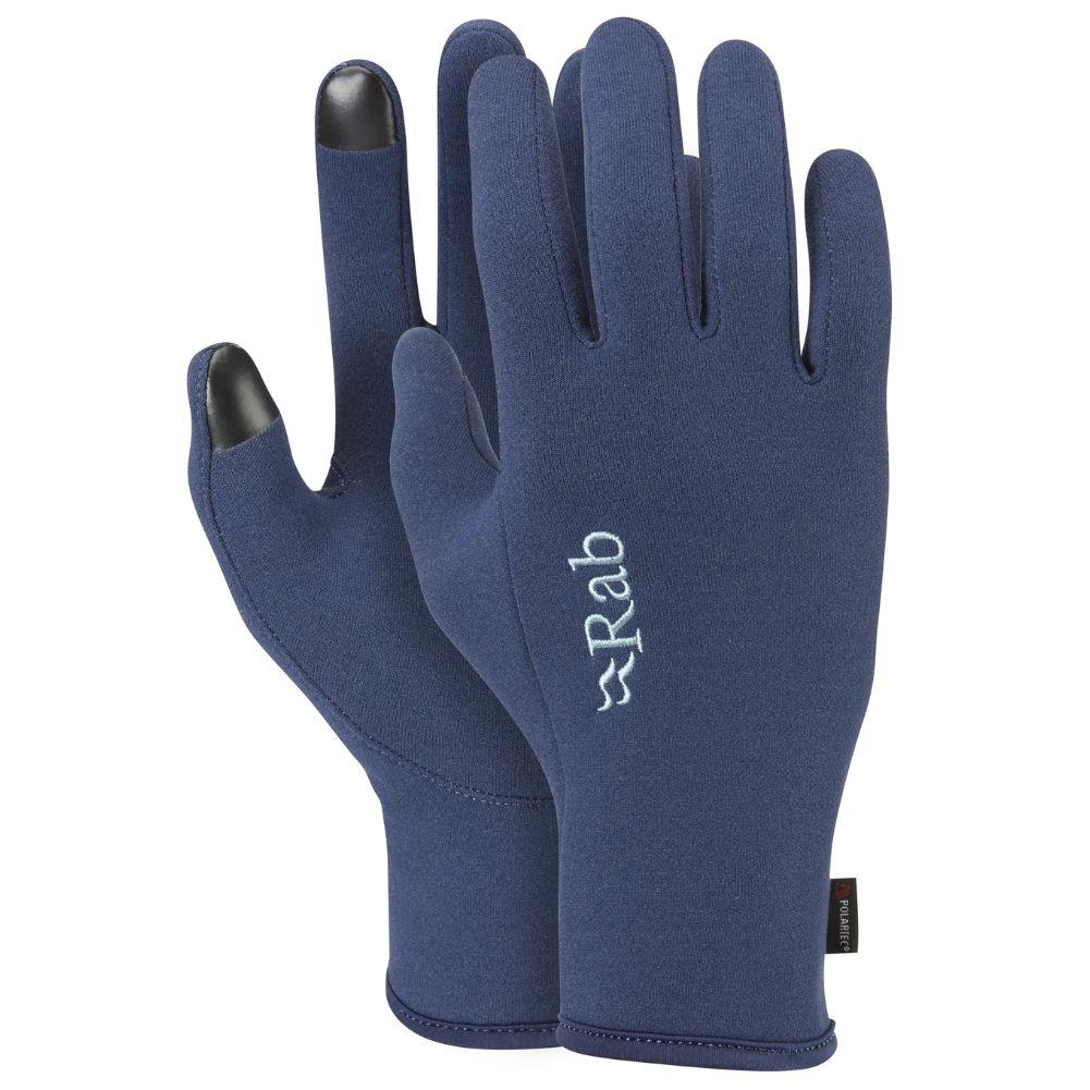 Rab Women's Power Stretch Contact Gloves (Deep Ink) – Summits Outdoor