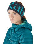 Rab Knitted Logo Headband (Ebony) model