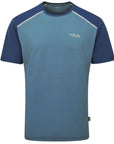 Rab Men’s Force Tee SS Baselayer Top (Orion Blue/Tempest Blue)