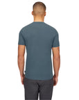 Rab Men's Stance Alpine Peak Tee (Orion Blue) model back