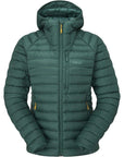 Rab Women's Microlight Alpine Down Jacket (Green Slate)