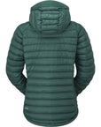 Rab Women's Microlight Alpine Down Jacket (Green Slate) back