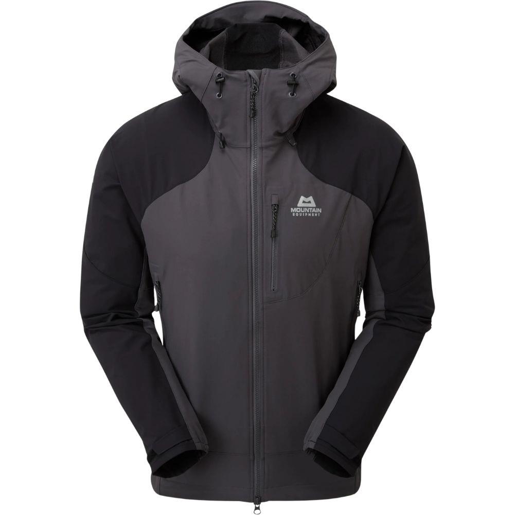 Mountain Equipment Men's Frontier Hooded Jacket (Anvil Grey/Black)