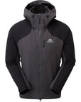 Mountain Equipment Men's Frontier Hooded Jacket (Anvil Grey/Black)